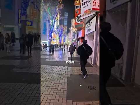 Creepy Japanese Guys CHASING girls??