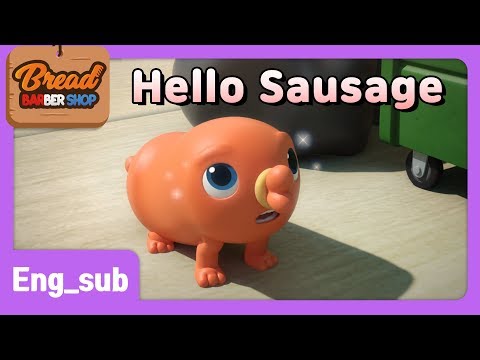 BreadBarbershop | EP07 | Hello sausage | Eng-sub | animation/dessert/cartoon