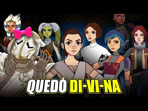 Vi una Serie de STAR WARS... para NIÑAS | Forces of Destiny