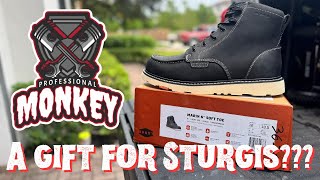 A Sturgis Gift! New Riding Boots For The Rally!