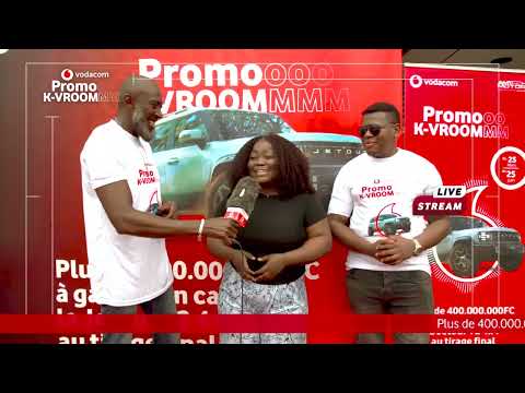Remise des prix Semaine 11 | Promo Vodacom K-Vroom | Publicité Vodacom | Recharge et gagne | Mpesa