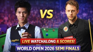 Thepchaiya Un-Nooh vs Judd Trump Live World Open Snooker 2026 Semi Finals Watchalong & Scores