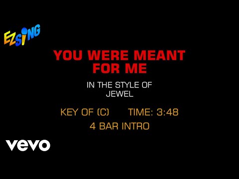 Jewel – You Were Meant For Me (Karaoke)