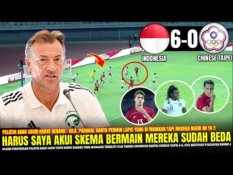🔴KETAKUTAN LAH!! Pelatih Arab Saudi NGOMONG GINI Usai Timnas Bantai Chinese Taipei 6-0 Fifa Matchday