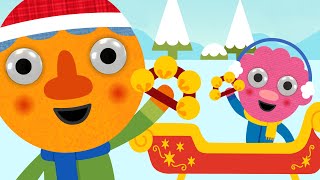 Jingle Bells | Kids Holiday Song | Sing Along Christmas Carol | Noodle & Pals