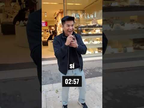 Le compro lo que quiera si hace lo que yo le diga durante 5 minutos