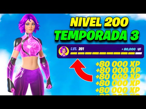 [MAPA de XP]  COMO SUBIR RAPIDO de XP en FORTNITE 2025 🔥​ MAPA XP o MAPAS DE XP FORTNITE TEMPORADA 3