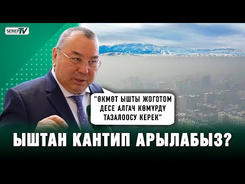 Балбак Түлөбаев: “Өкмөт ышты жоготом десе алгач көмүрдү тазалоосу керек”