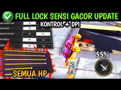 100% AUTO HEADSHOTI GACOR ⚙️ CARA SETTING SENSITIVITAS FF AUTO HEADSHOT & SETTING KONTROL + DPI