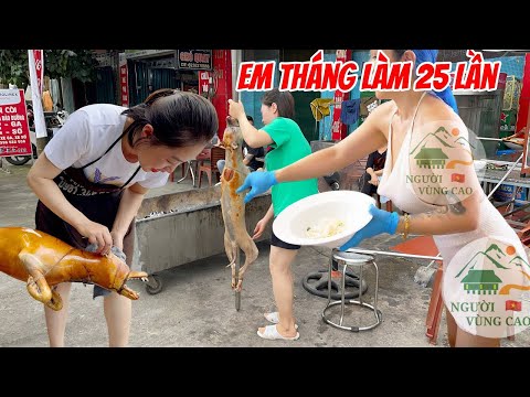 CÔ GÁI VÀNG TRONG LÀNG QUAY CHOÁ / AI AI CŨNG TẤM TẮC KHEN NGON