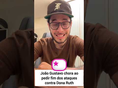João Gustavo, irmão de Marília Mendonça, chora ao pedir fim dos ataques contra Dona Ruth