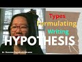 Hypothesis Types and Characteristics