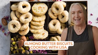 Almond Butter Biscuits.Cooking with Lisa.