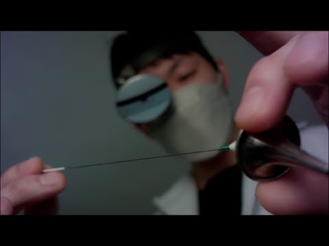 [ASMR]  ドクター耳かき  ロールプレイ