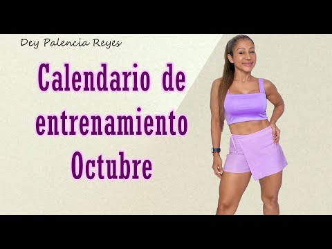 Calendario de entrenamiento Octubre 2024 e Información importante!