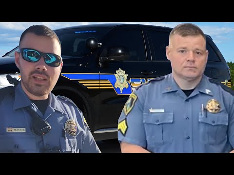 COP REACHES IN CAR & STEALS HIS WALLET!