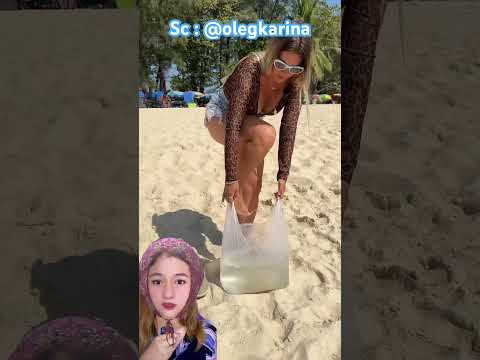Air nya buat apa kak @olegkarina #beach