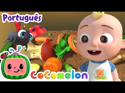 A caixa de compostagem ♻️😲| Little Angel e CoComelon - As Músicas da Turminha