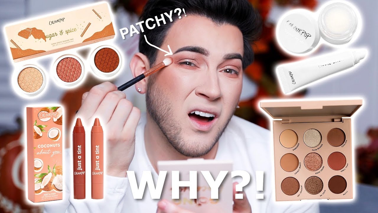 NEW COLOURPOP COCONUT COLLECTION REVIEWED AND TESTED.