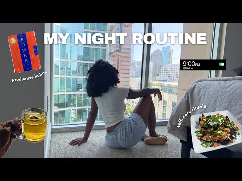 MY NIGHT ROUTINE: simple non-negotiable habits