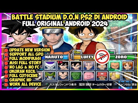 Game Battle Stadium D.O.N Ps2 Di Android Aethersx2 Ukuran Kecil Di Android Terbaru 2024