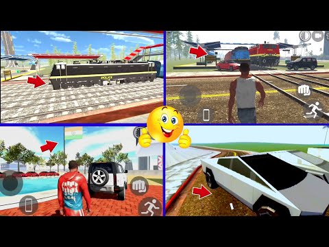 🤩 Flag+police train +Cyber truck Cheat Code New Update Indian Bike Driving 3D Game l All Cheat Code