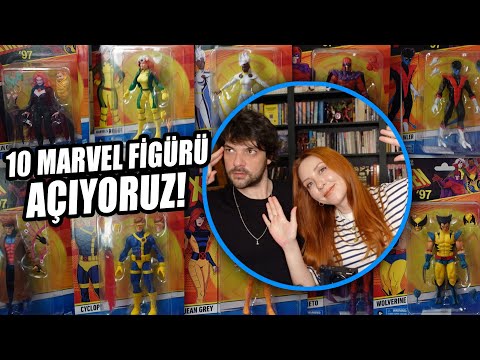 TÜM SETİ AÇIYORUZ! MARVEL LEGENDS FİGÜRLERİ KUTU AÇILIMI #xmen97