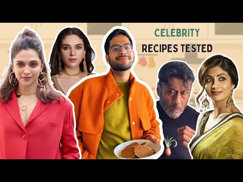 TESTING *CRAZY* CELEBRITY RECIPES 😱 DEEPIKA PADUKONE, JACKIE SHROFF, SHILPA SHETTY & MANY MORE