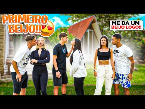 A MANU FINALMENTE BEIJOU O CRUSH!!