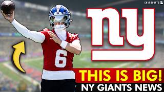 🚨This Changes EVERYTHING For Jaxson Dart | Giants Get GREAT NEWS