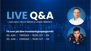 Live Q&A (Dansk): Aktier, strategi og makroøkonomi