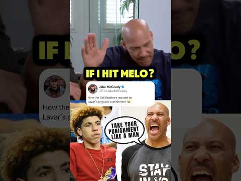 How LaMelo & Lonzo Reacted to Lavar Ball’s Physical PUNISHMENT 😳 #shorts #lavarball #lameloball