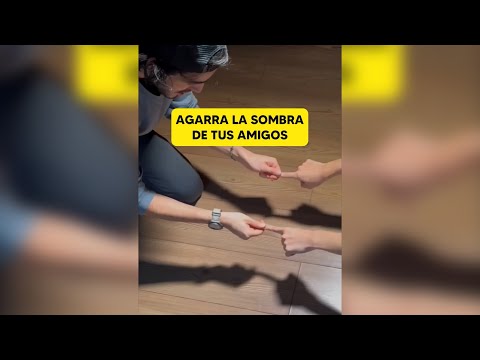 El famoso truco de las sombras 😱🔥 Aprende a agarrar las sombras!