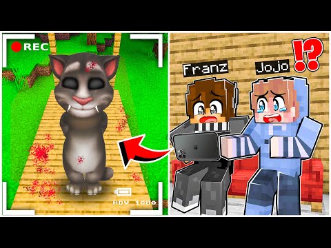 AKU MEMANTAU CCTV TALKING TOM MENGERIKAN di MINECRAFT