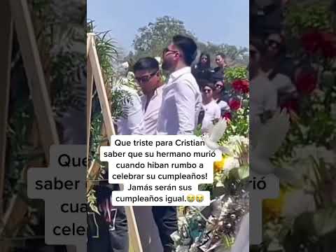 Christian Parra desconsolado por la muerte de Carlos Parra