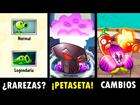 Pvz2 11.5.1 ¿NUEVAS RAREZAS? Y PETASETA Plants vs Zombies 2 11.5.1 - 11.6.1