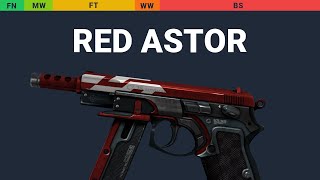 CZ75-Auto Red Astor Wear Preview
