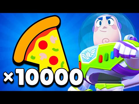 ¿Qué Te Dan x10.000 Pizzas en Brawl Stars?