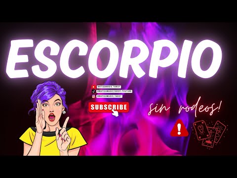 ♏️ESCORPIO-TU PROXIMA RELACION IRA AL COMPROMISO SEGURISIMO!!