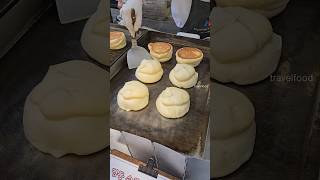 누텔라 딸기 수플레 팬케이크 / Nutella Strawberry Souffle Pancake #shorts / korean street food