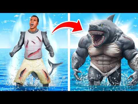 ME CONVIERTO en TIBURÓN en GTA 5
