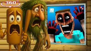 MAD MIMICER came to TUNG TUNG SAHUR and BRR BRR Patapim in Minecraft 360