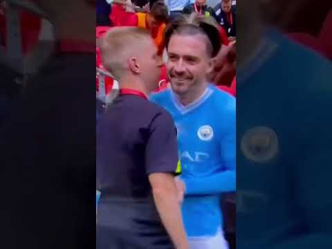 Zinchenko was really ready to FIGHT Grealish 🤣
