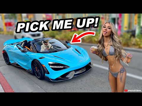 OnlyFans Model Picked Up By $500,000 McLaren 765LT!