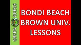Bondi Beach, Brown University, Attacks - Lessons Learned