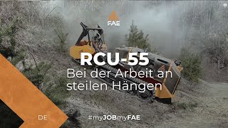Video - FAE RCU-55 - Das ferngesteuerte Raupenfahrzeug für Forst-, Land- und Kommunalarbeiten