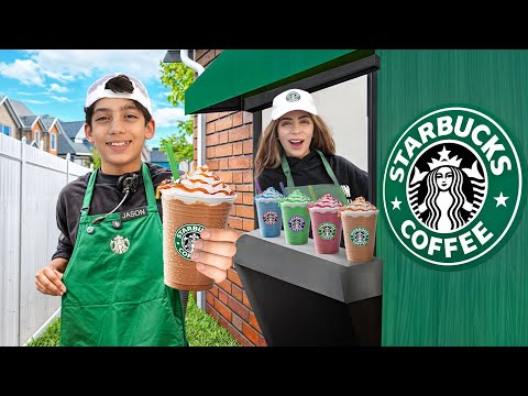 I Built a Real Starbucks In My House!