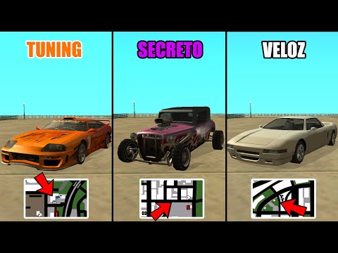 Encuentro Todos los Carros Deportivos en GTA San Andreas (Sin Trucos, Sin Mods)