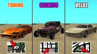 Encuentro Todos los Carros Deportivos en GTA San Andreas (Sin Trucos, Sin Mods)