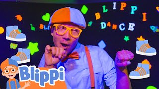 Blippi's Neon Dance-Along! 🕺| Blippi Songs 🎶| Educational Songs For Kids